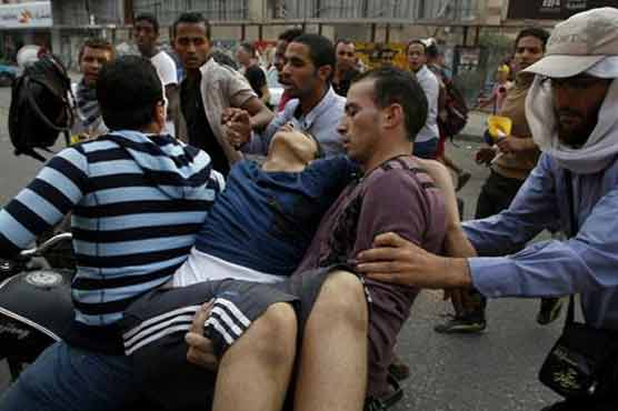 Muslim Brotherhood supporters rally in Egypt