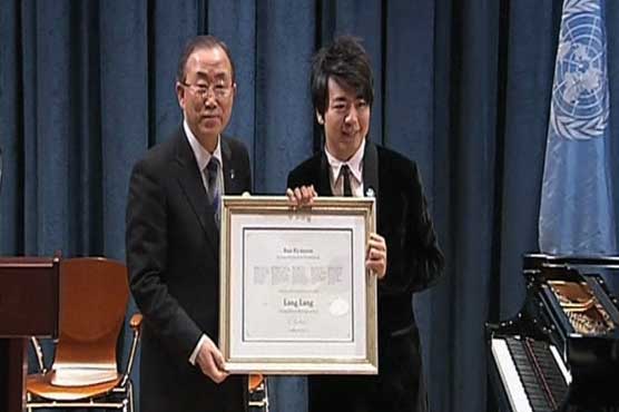 Pianist Lang Lang chosen as UN Messenger of Peace
