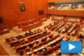 Opposition members boycott Senate session till Monday