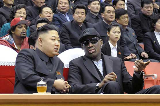 Rodman heads to NKorea to visit his 'friend' Kim