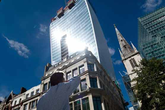 London skyscraper accused of melting car