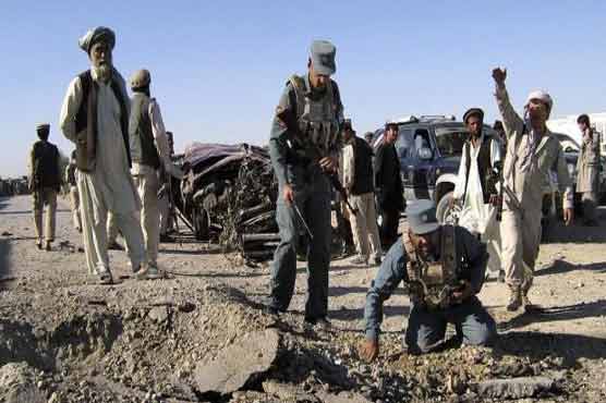 Roadside blast kills four Afghan police officials