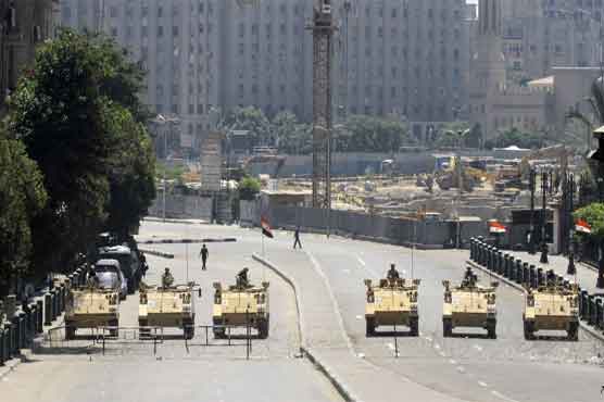 Egypt seals roads leading to al-Adawiya Square