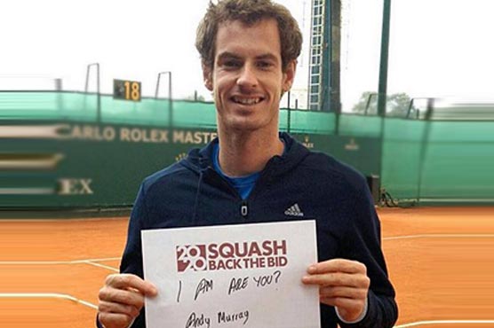 Murray backs squash for Olympic status