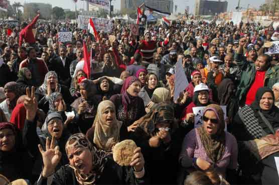 Thousands protestors rock Tunis in anti govt rally