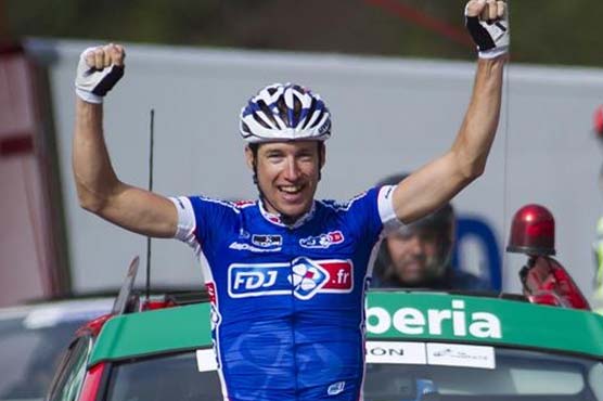 Geniez wins 15th Vuelta stage, Nibali keeps lead