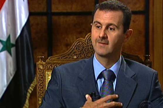 Assad denies ordering chemical attack: CBS television