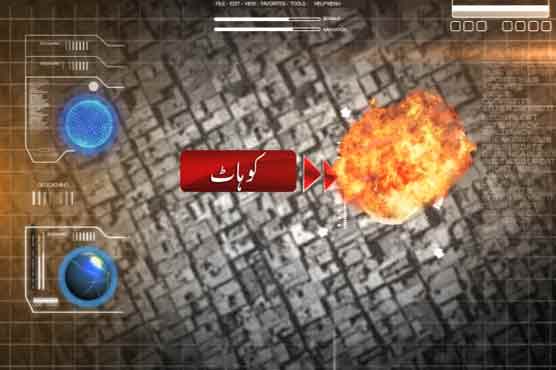 Kohat blast kills cop, three attackers  