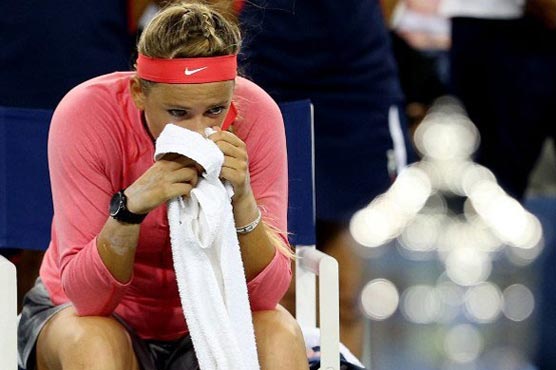 Tearful Azarenka vows to bury bleak Serena record
