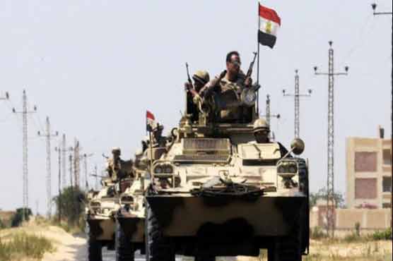 Egyptian army kills 9 militants in Sinai offensive