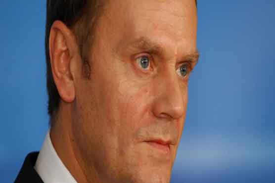  Polish unionists march to demand labor security 