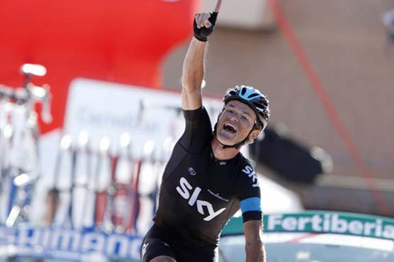 Kiryienka wins Vuelta 18th stage, Nibali maintans lead
