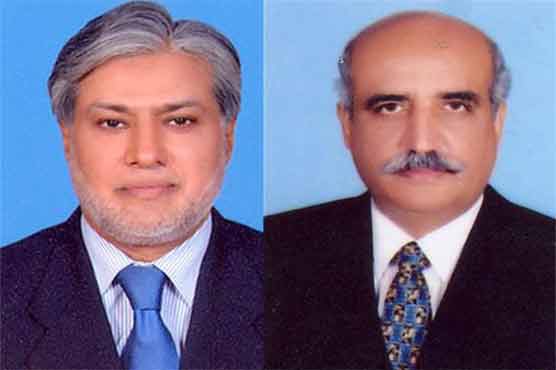 Dar, Khursheed Shah discuss NAB chief appointment