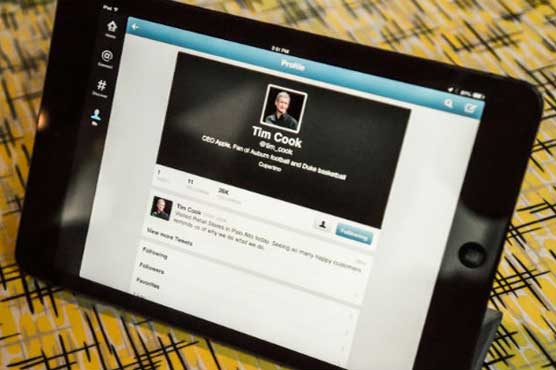 Apple's Tim Cook joins Twitter