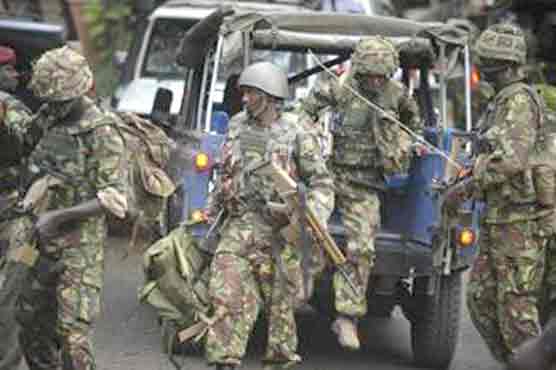 Troops battle to free remaining hostages in Nairobi mall 