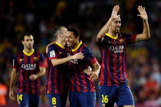 Barcelona beats Real Sociedad 4-1 