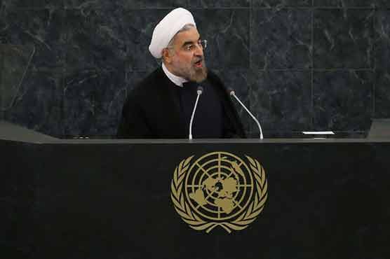 Iran's president tones down anti-Israel rhetoric