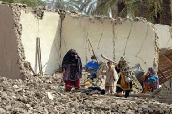 Quake affectees struggle for food, shelter