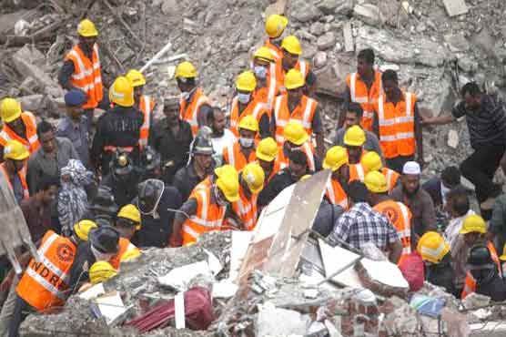 Building collapses in India; Five killed, dozens trapped