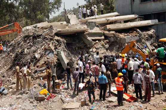 60 dead in India building collapse as search ends