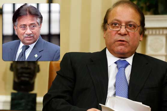 PM Nawaz chairs meeting to discuss removal of Musharraf's name from ECL