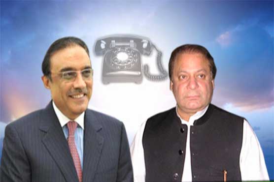 Zardari telephones Nawaz, discusses overall situation