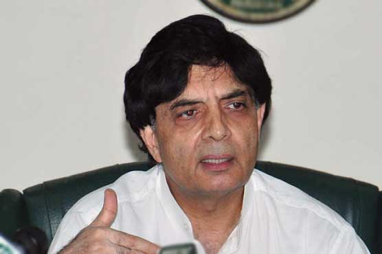 Determined to restore peace in the country: Nisar