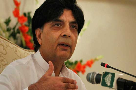 Nisar convenes meeting of Govt, Taliban committees