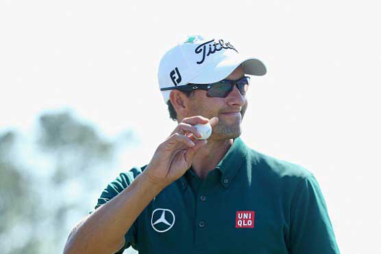 Golf: Haas leads, but charge is on at Masters