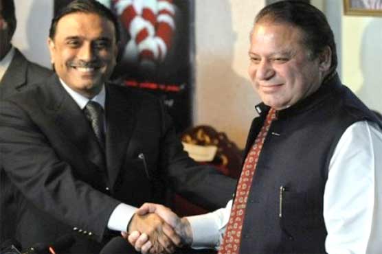 Islamabad: Zardari, Nawaz meeting underway 