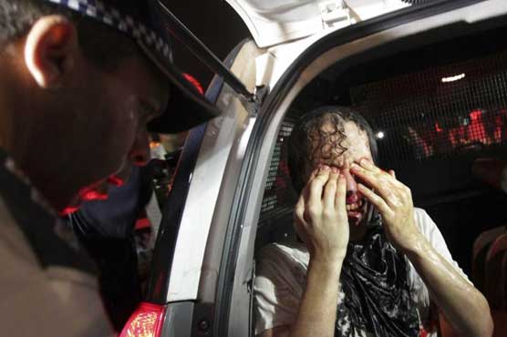 Brazilian police arrest 54 anti-World Cup protesters 