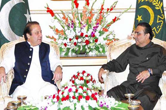 Nawaz, Zardari discuss national security, legislation