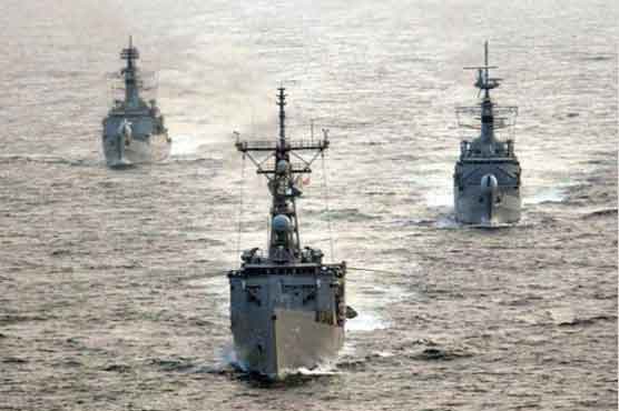 Karachi: Pakistan, UAE joint naval drill commences