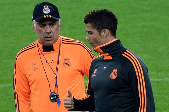Football: Ancelotti taking no risks with Ronaldo