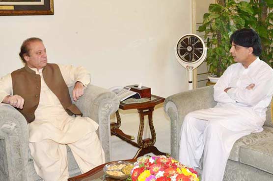 PM, Interior minister discuss Taliban peace talks, Hamid Mir attack