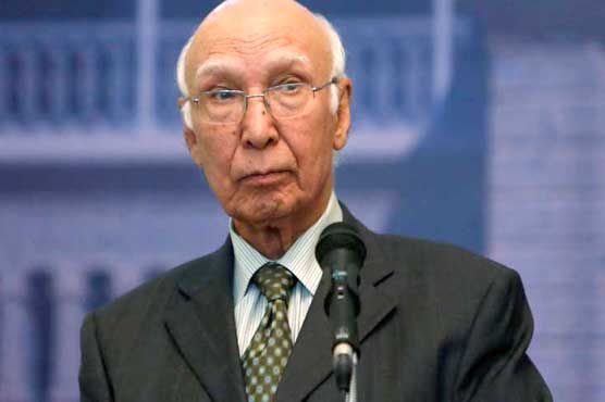 Govt adopts policy of non-interference in Afghanistan: Sartaj