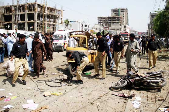 Karachi: Delhi Colony blast case registered, 43 suspects held