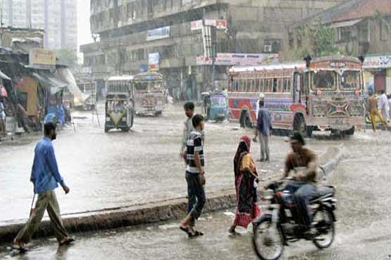 Five die in rain related incidents in Karachi, low-lying areas inundated