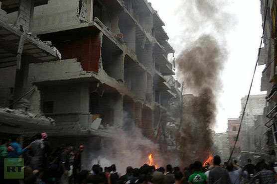 Attacks kill 44 in and near Damascus: NGO, agency