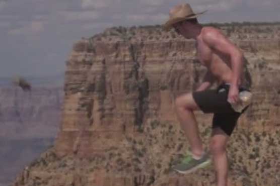 Grand Canyon investigating squirrel-kicking video