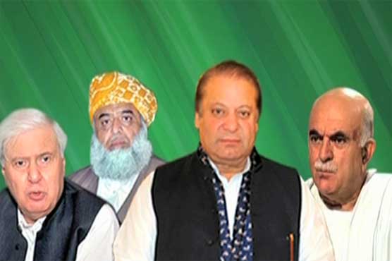 PM begins consulting politicians over PTI, PAT protest marches