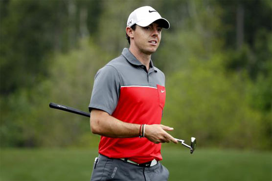Golf: McIlroy bogey leaves logjam atop PGA leaderboard
