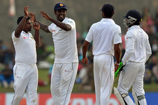 Cricket: Sri Lanka sniff a win after Herath's four wickets