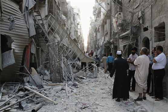 Syrian family among 10 killed in Aleppo air raid: NGO