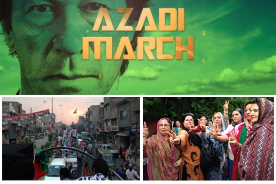 PTI Azadi March: Freedom can only be achieved through struggle, says Imran Khan