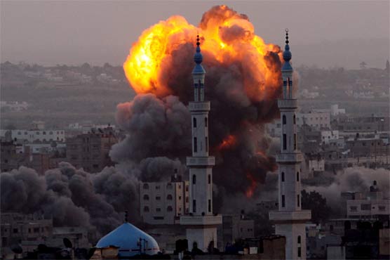 Israel hits Gaza, quits Cairo talks after rocket fire