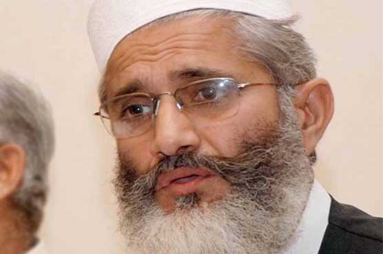 Sirajul Haq calls for 'honourable exit' for PTI, PAT protesters