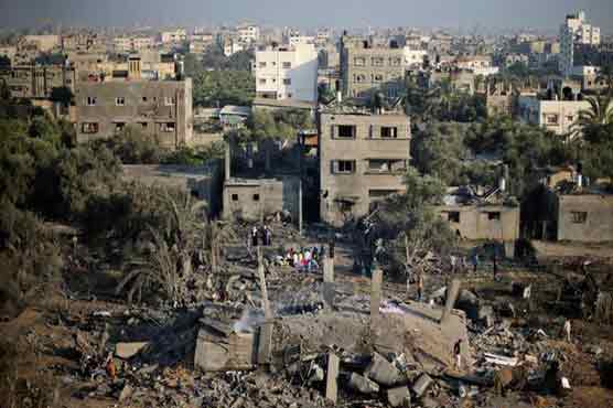 Air strikes pound Gaza as Israel presses offensive