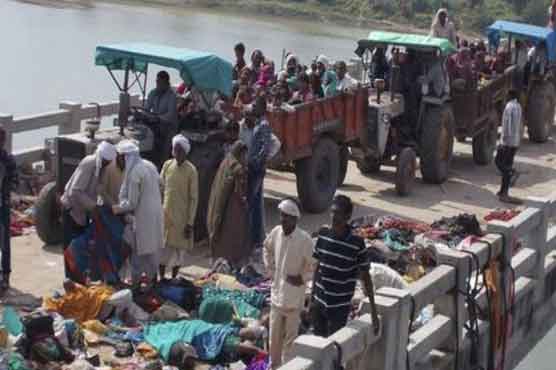 Temple stampede in central India kills at least 10: official