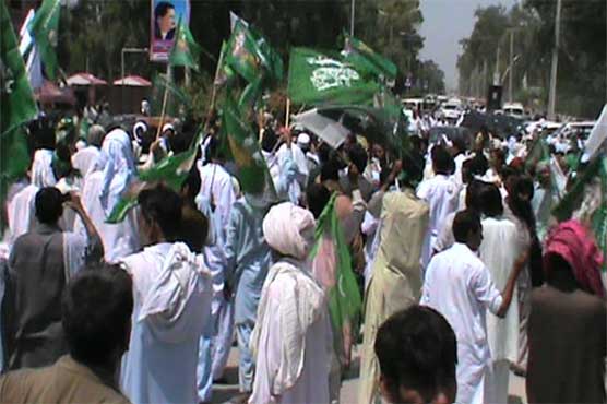 PML-N workers carry out retaliatory rallies